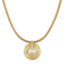 Medium Cymbal Pendant - Opal