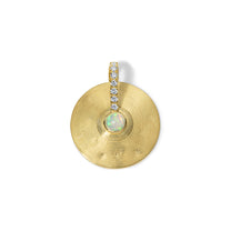 Small Cymbal Pendant - Opal