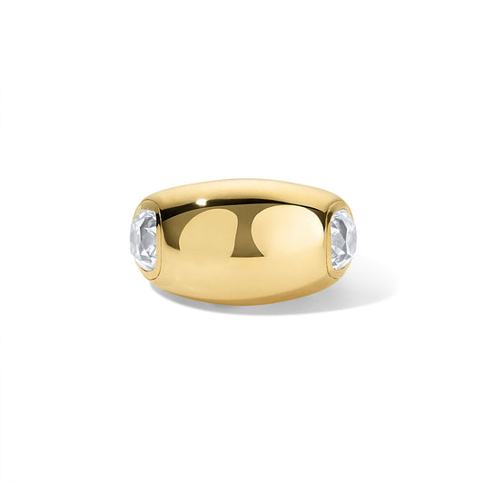 3.02ct Old Mine Diamond Peggy Ring