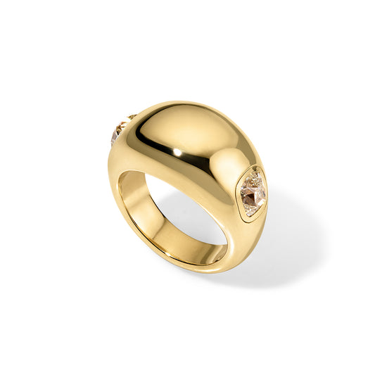 1.20ct Old Mine Diamond Peggy Ring