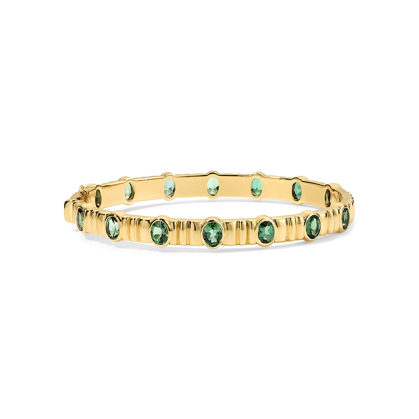 Ruth Bangle Green Tourmaline