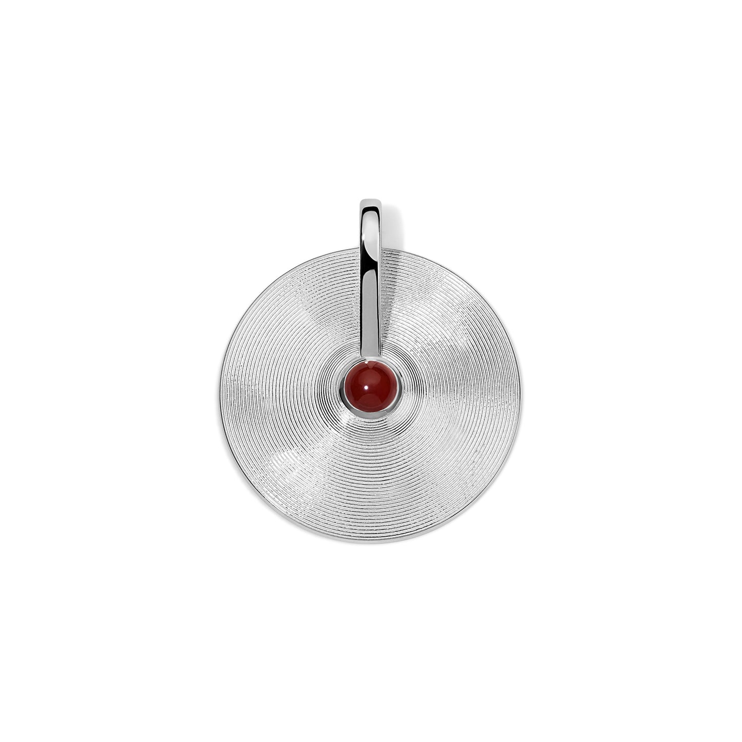 Silver Medium Cymbal Pendant
