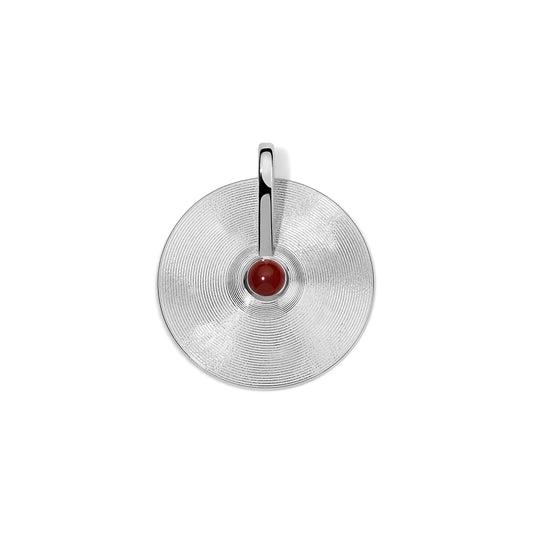 Silver Medium Cymbal Pendant