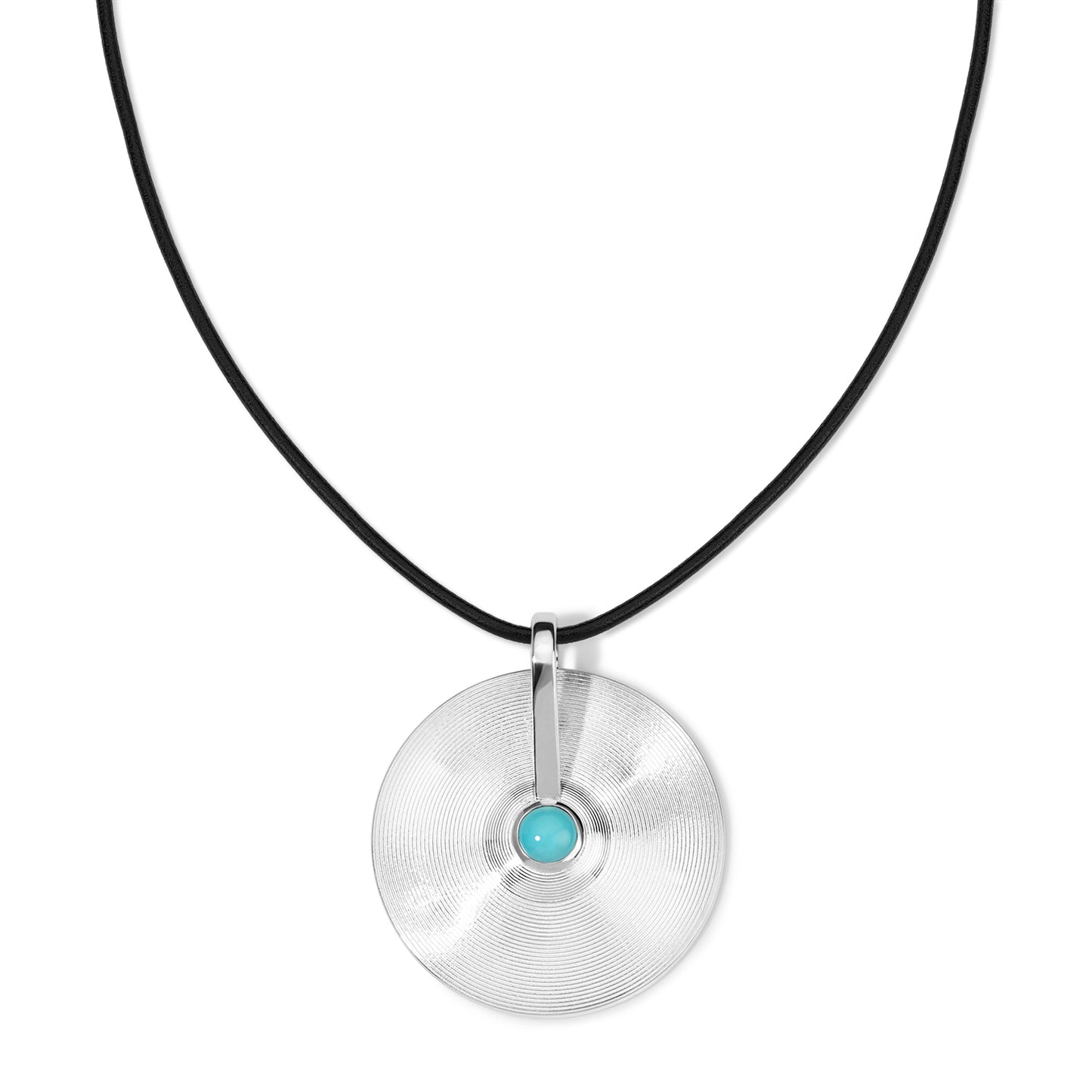 Silver Medium Cymbal Pendant