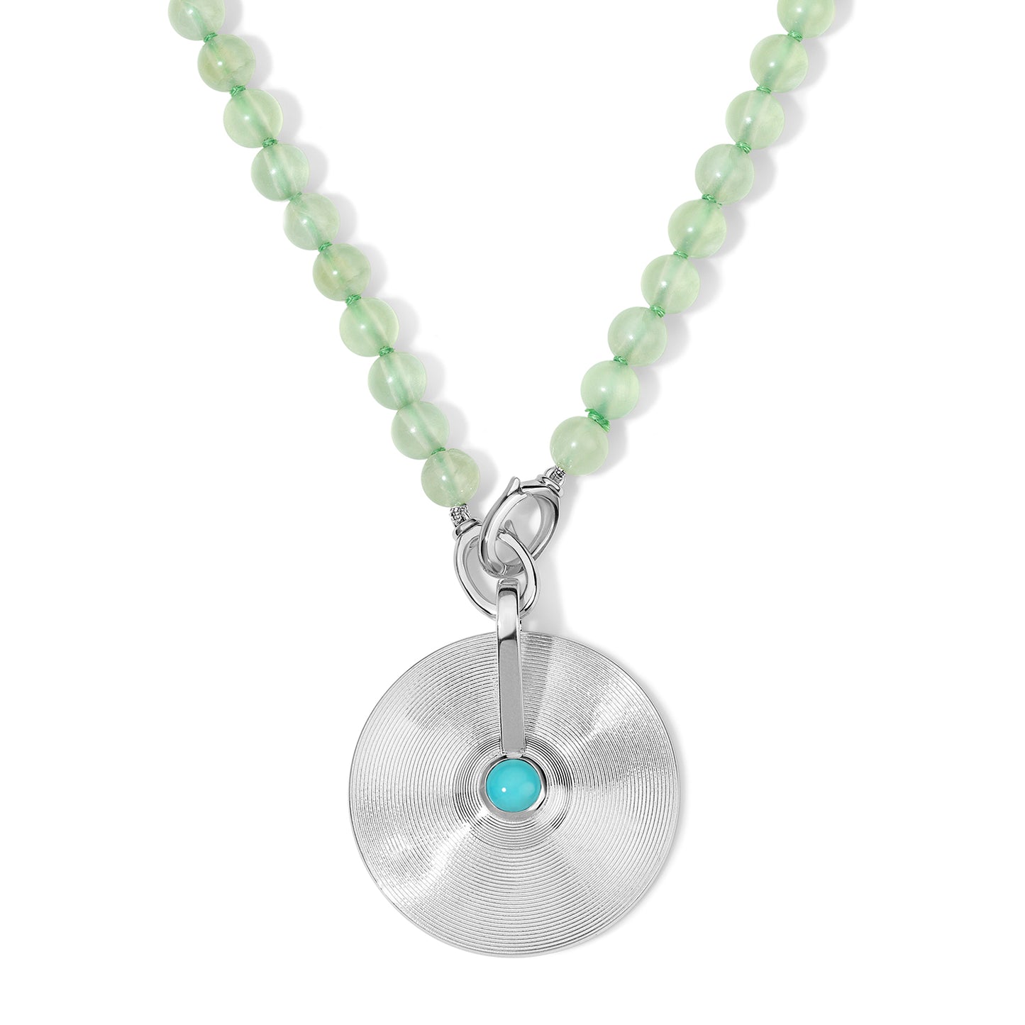 Silver Medium Cymbal Pendant