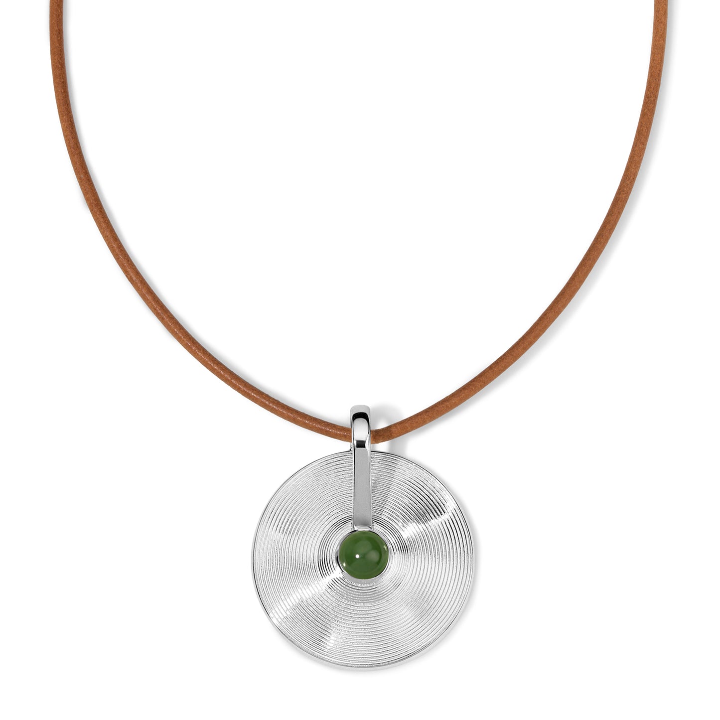Silver Small Cymbal Pendant