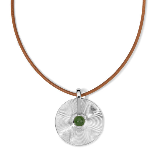 Silver Small Cymbal Pendant