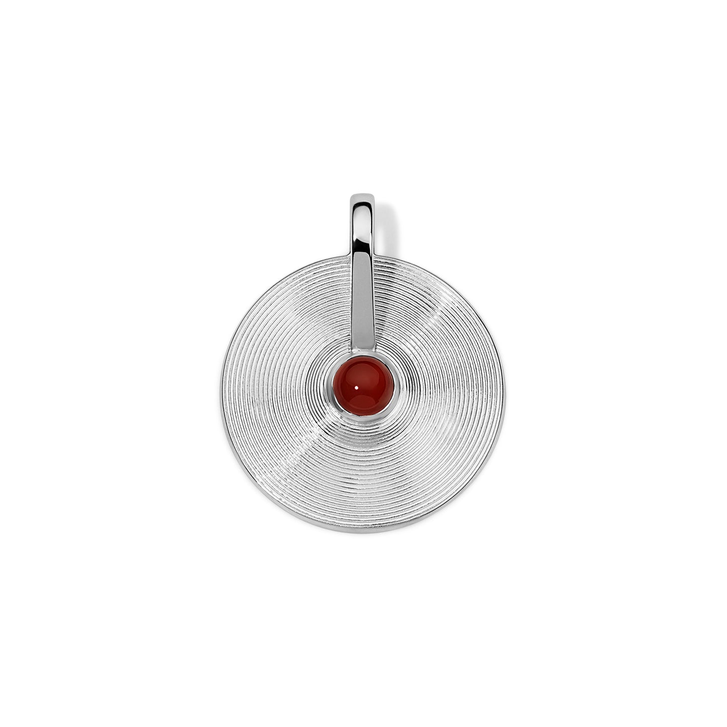 Silver Small Cymbal Pendant