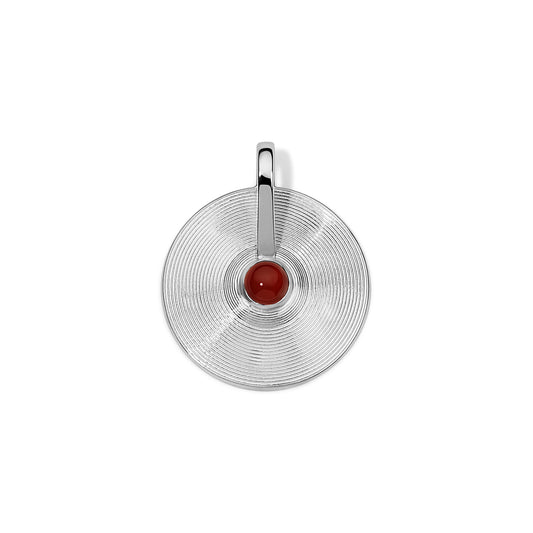Silver Small Cymbal Pendant