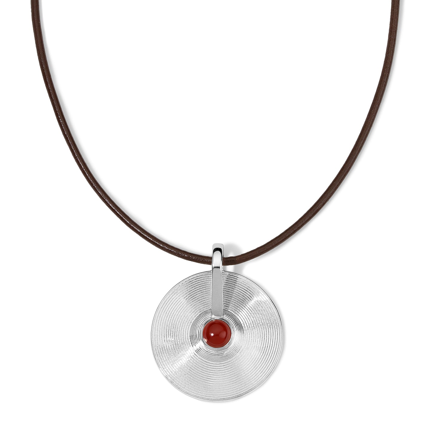 Silver Small Cymbal Pendant