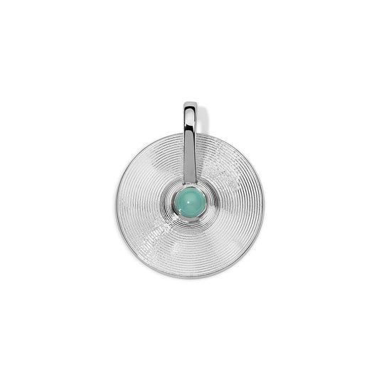 Silver Small Cymbal Pendant