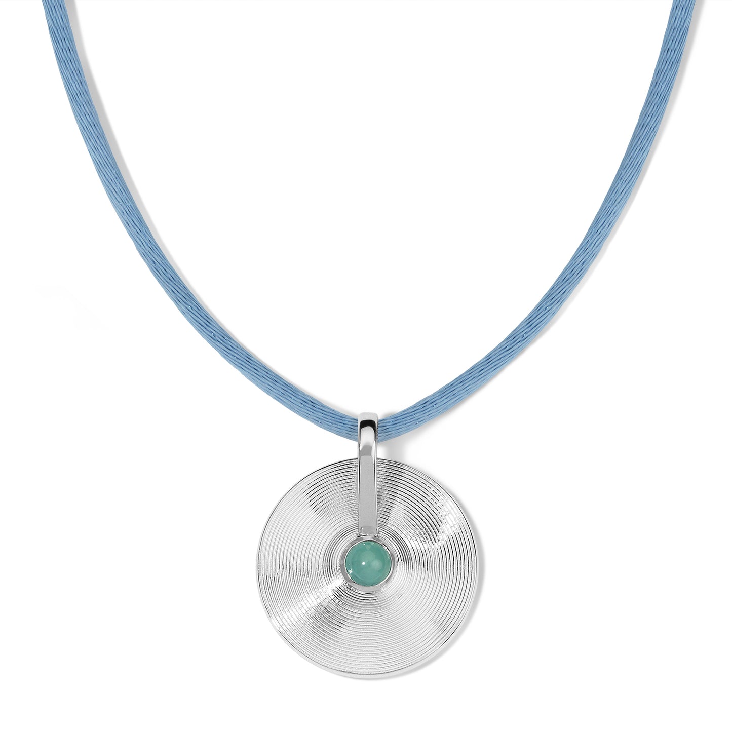 Silver Small Cymbal Pendant