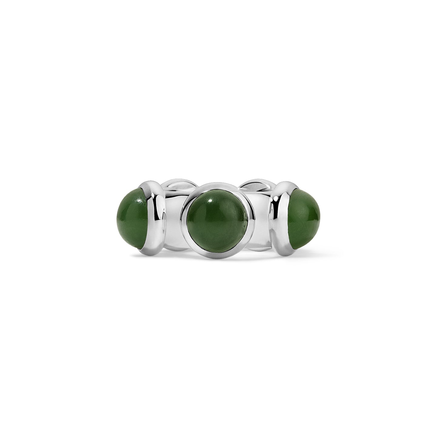 Silver Large Vic Ring