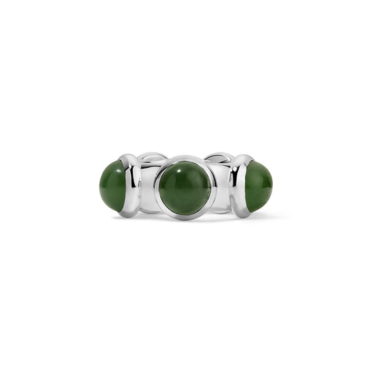 Silver Large Vic Ring