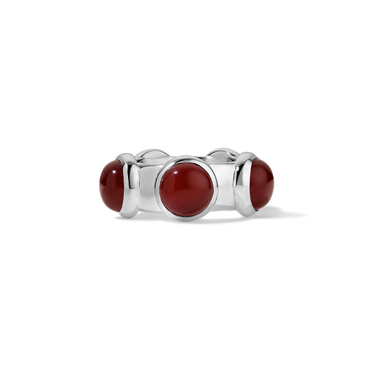 Silver Large Vic Ring