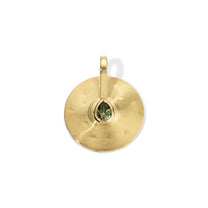0.83ct  Namibian Demantoid Garnet Small Cymbal Pendant