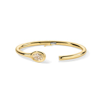 Atha Cuff 2.01ct Oval Diamond