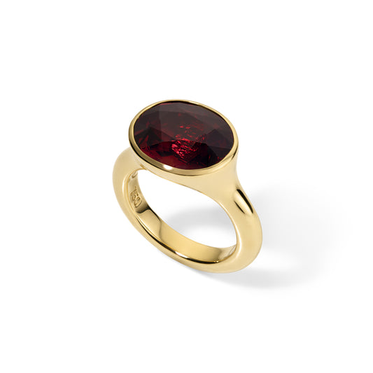 6.35ct Garnet Úna Pinky Ring