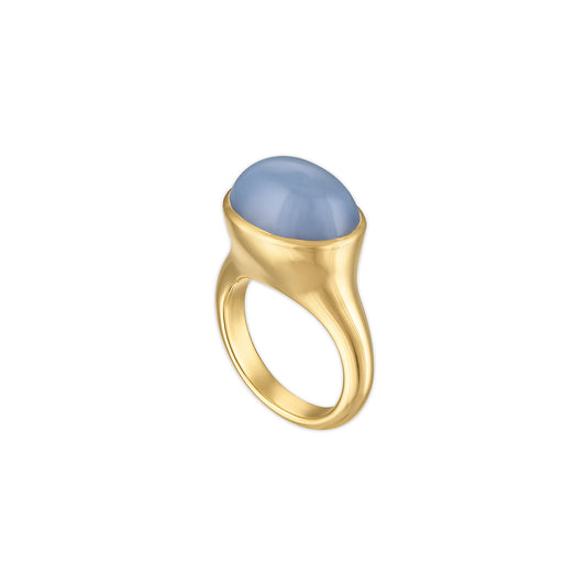 5.80ct Chalcedony Úna Ring