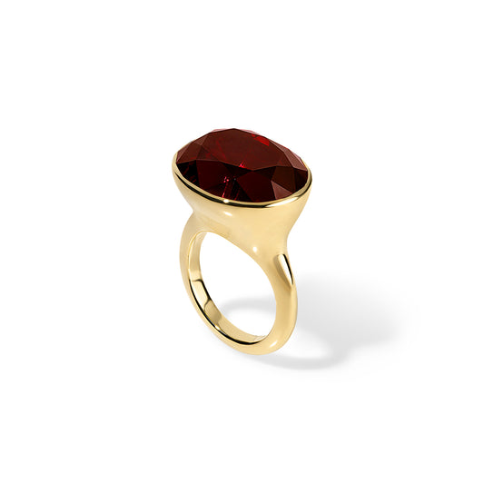 32.55ct Malaya Garnet Úna Ring
