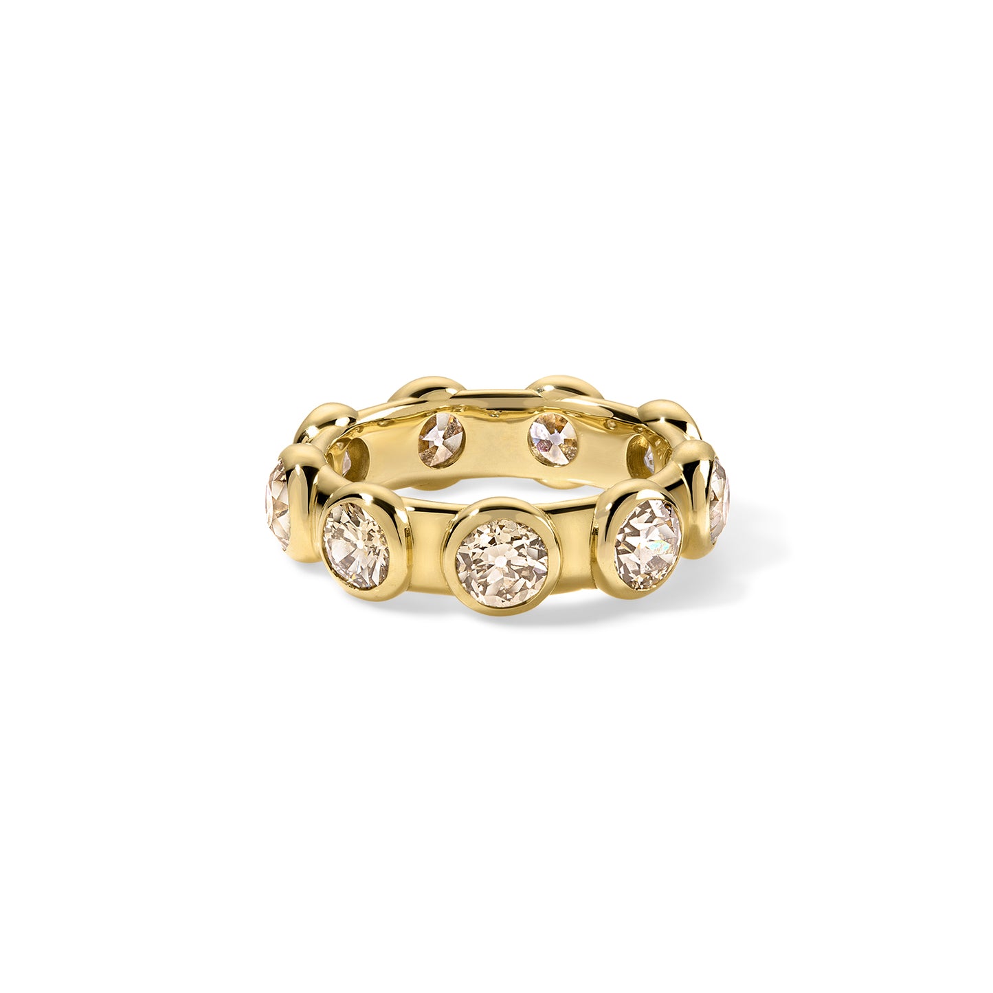 XS Vic Ring 3.24tcw Champagne Diamonds