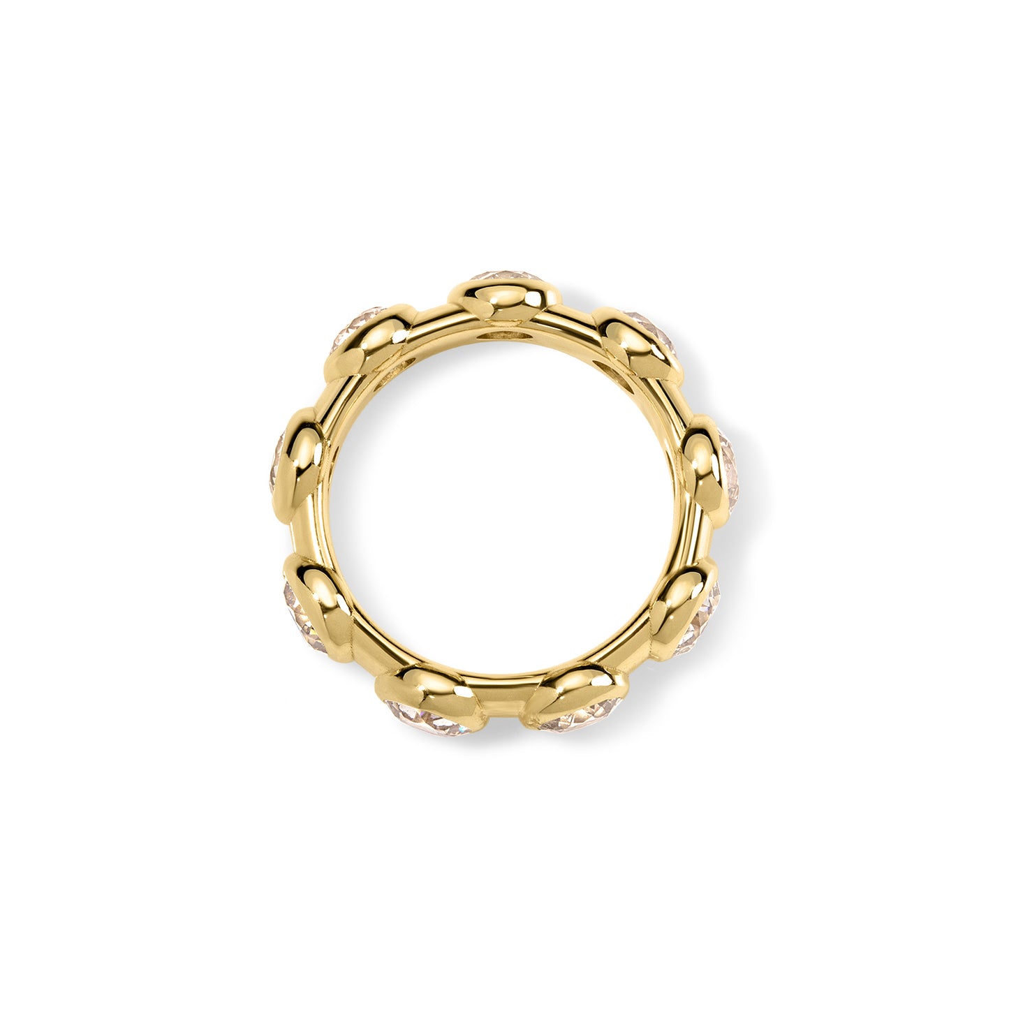 XS Vic Ring 3.24tcw Champagne Diamonds