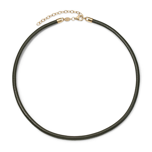 Wide Leather Cord
