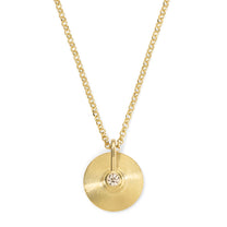 XS Cymbal Pendant - Champagne Diamond