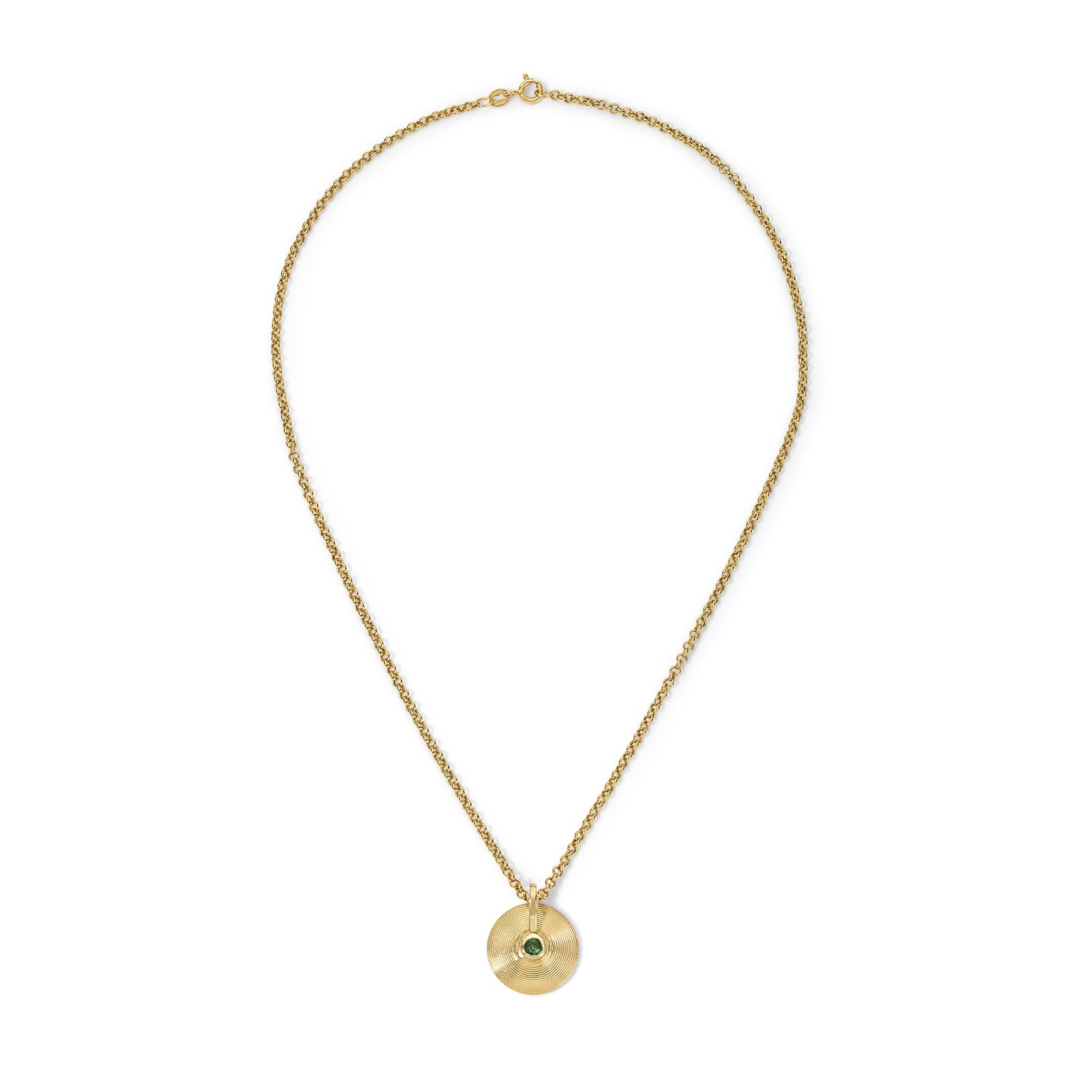 XS Cymbal Pendant - Sapphire – Jade Ruzzo