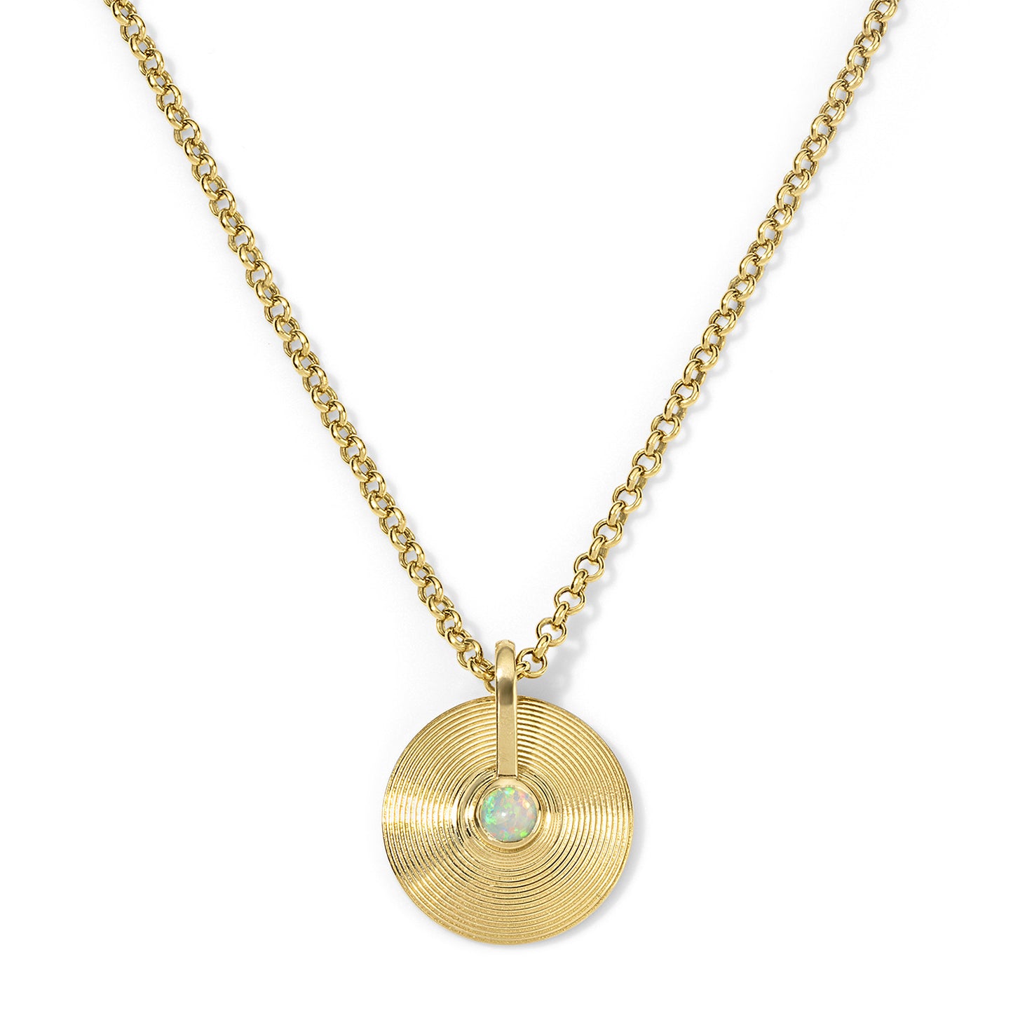 XS Cymbal Pendant - Opal