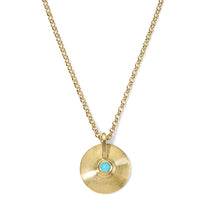 XS Cymbal Pendant - Turquoise